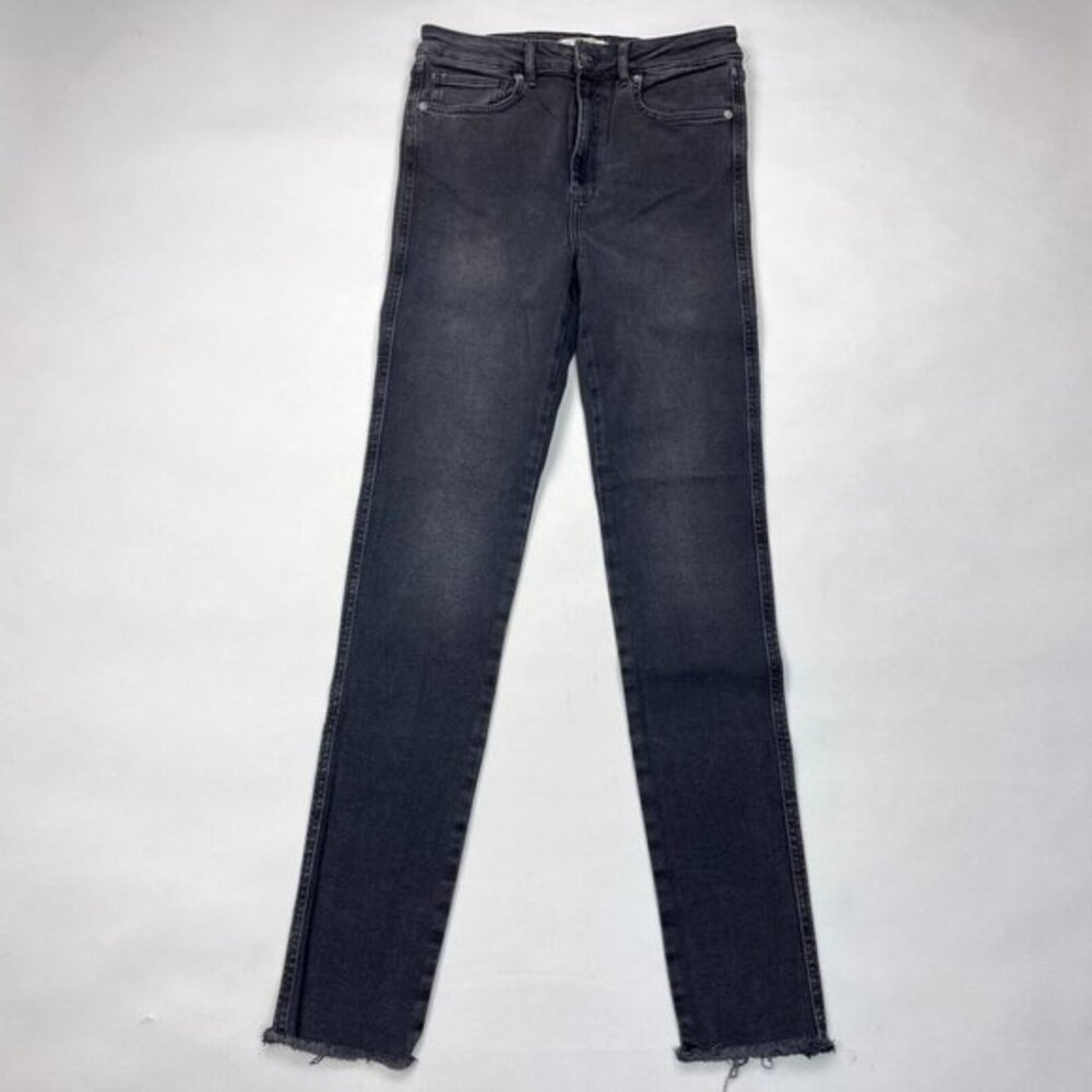 We the Free People High‎ Rise Raw Hem Jeans Women 30 NWOT Stretch Cotton Pockets